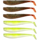 Силиконова рибка Quantum Q Paddler Power Packs UV 8 см - Motoroil и Citrus Shad Силиконова рибка Quantum Q Paddler Power Packs UV 8 см - Motoroil и Citrus Shad